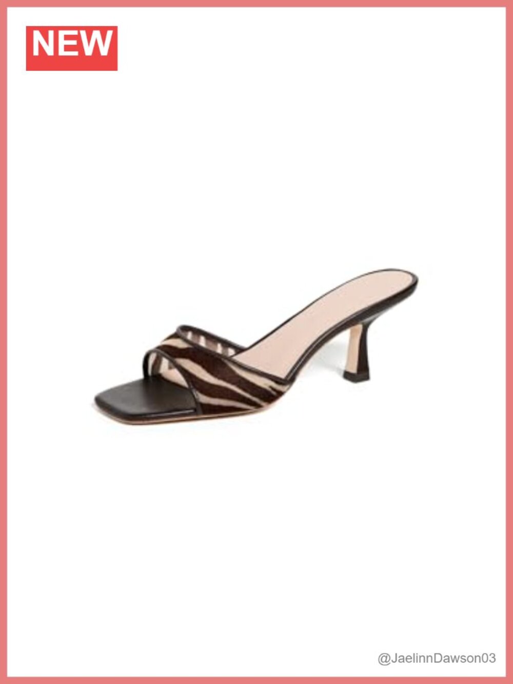 Loeffler Randall Tavia Mesh Kitten Heels Open Toe Pull-On Velvet 2.5in